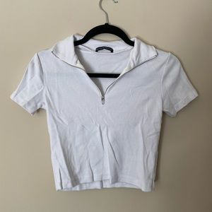 Brandy Melville white crop top
